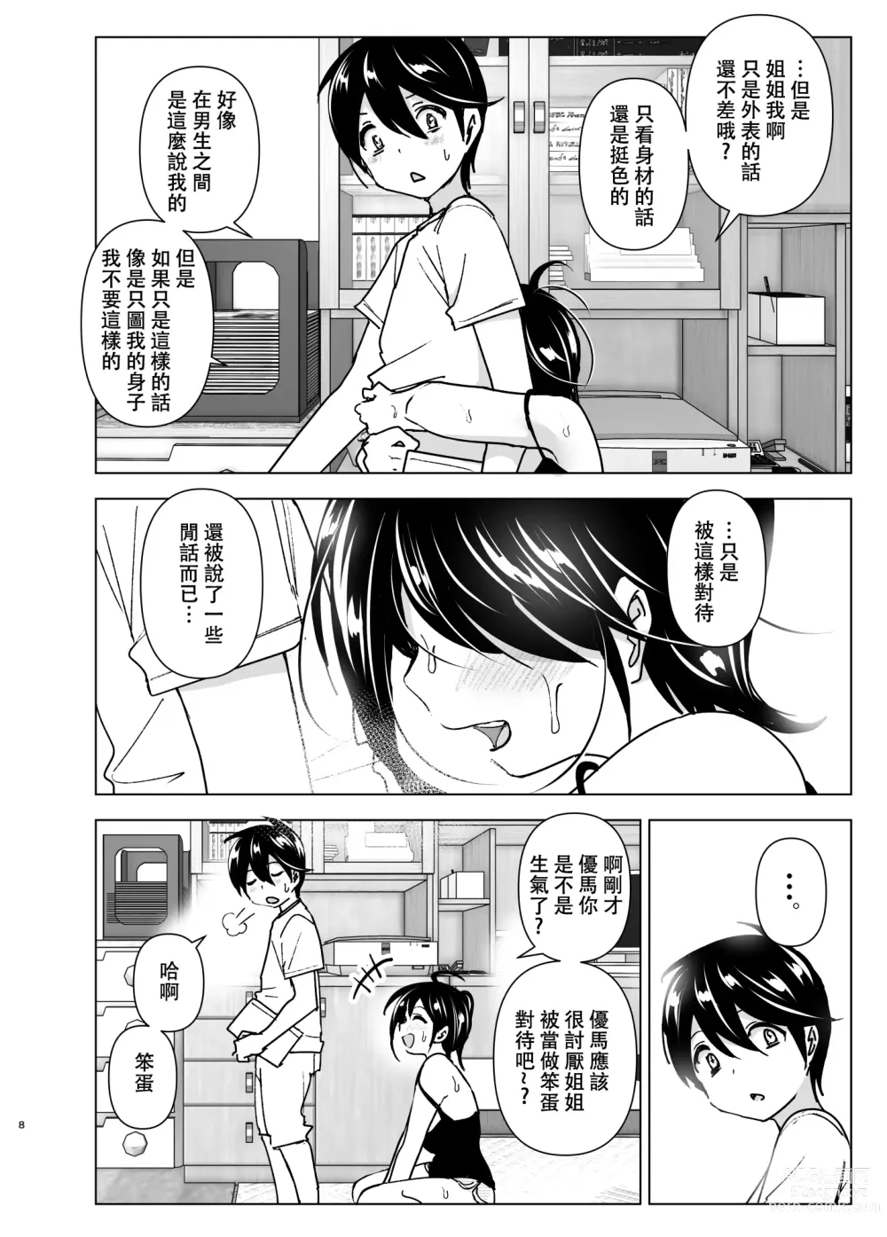 Page 7 of doujinshi 姐姐與傾聽抱怨的弟弟的故事 (decensored)