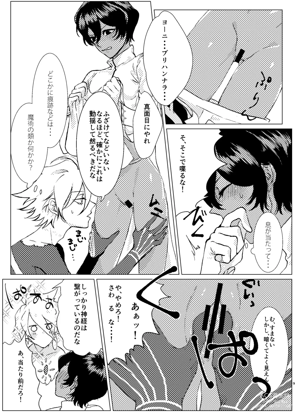 Page 8 of doujinshi honeydew nightmare
