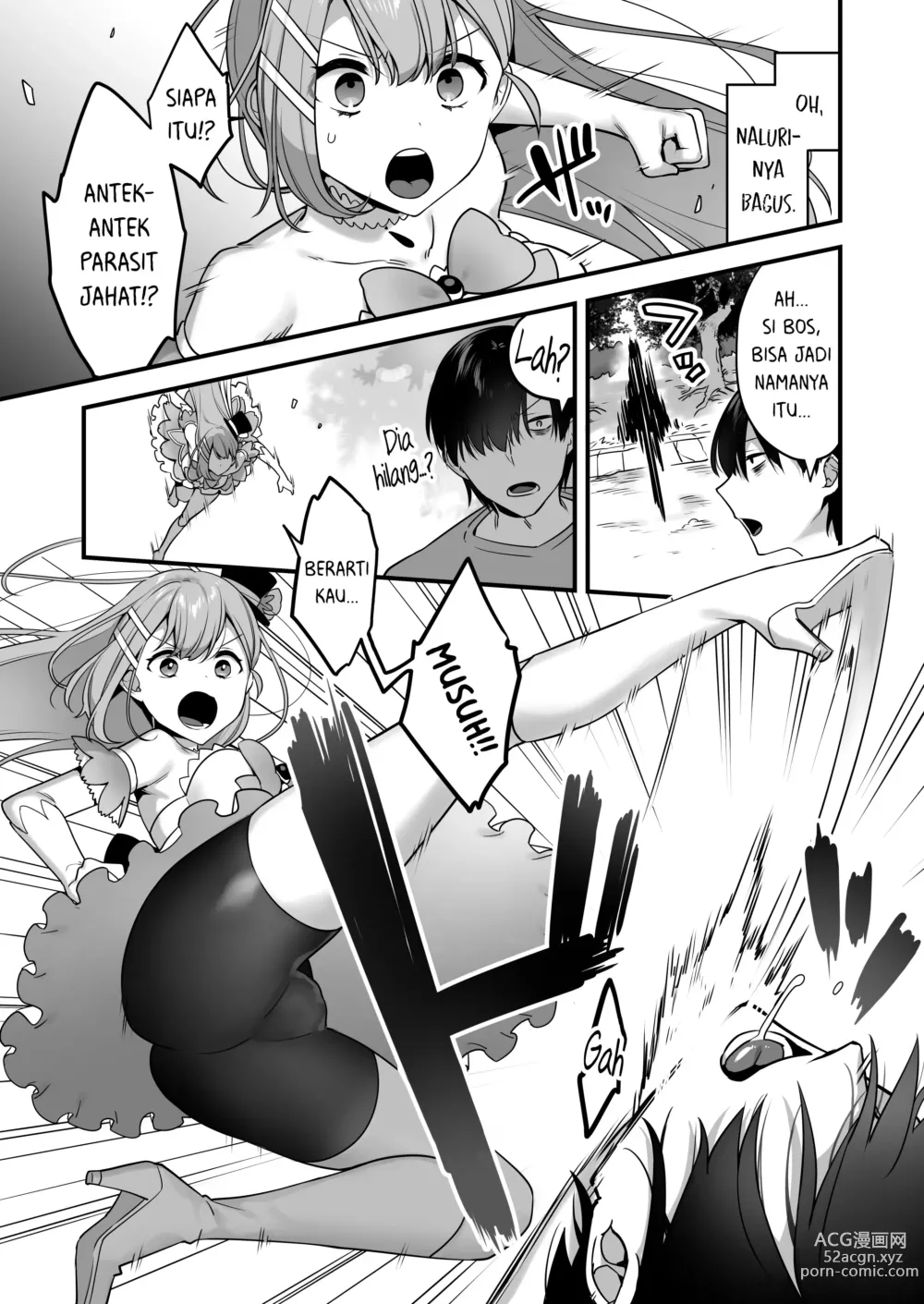 Page 11 of doujinshi Aku no Tesaki ni Natta node. ~Mahou Shoujo o Ryoujoku Shimasu~