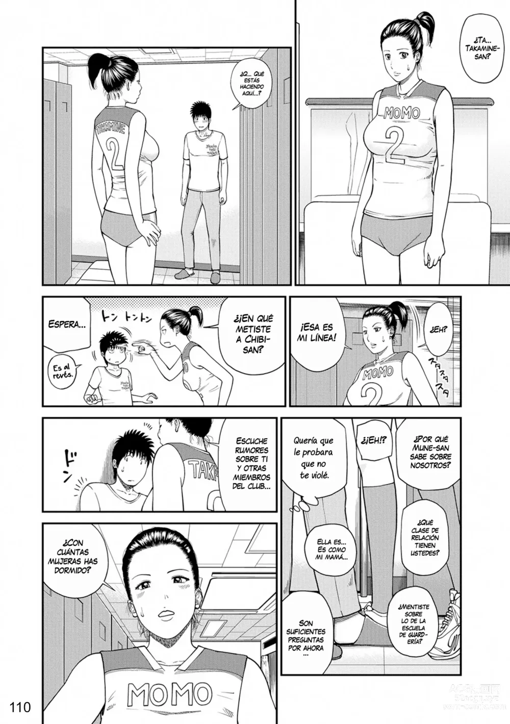 Page 107 of manga Club de Vóleibol de mamás del distrito Momojiri (decensored)