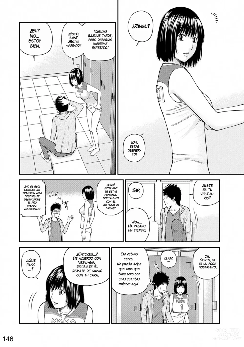 Page 141 of manga Club de Vóleibol de mamás del distrito Momojiri (decensored)