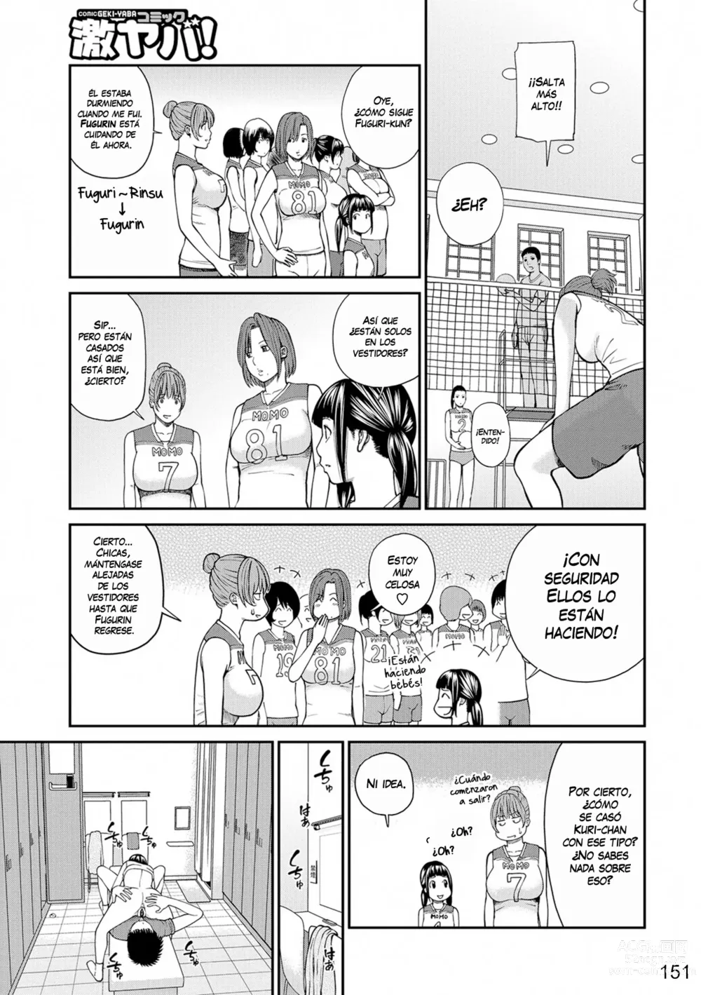 Page 146 of manga Club de Vóleibol de mamás del distrito Momojiri (decensored)