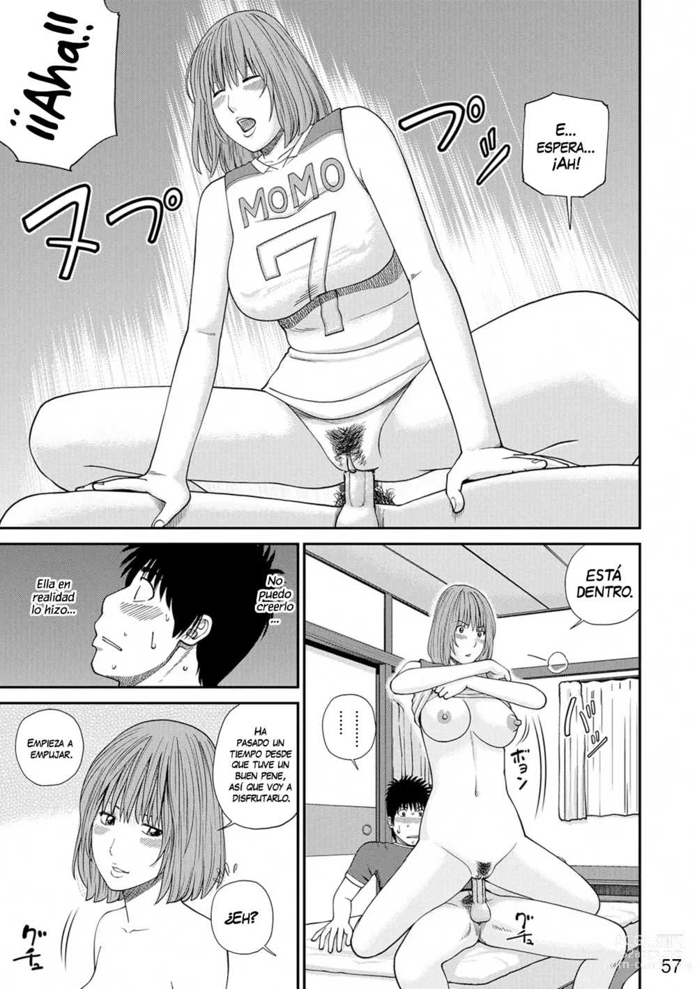 Page 56 of manga Club de Vóleibol de mamás del distrito Momojiri (decensored)