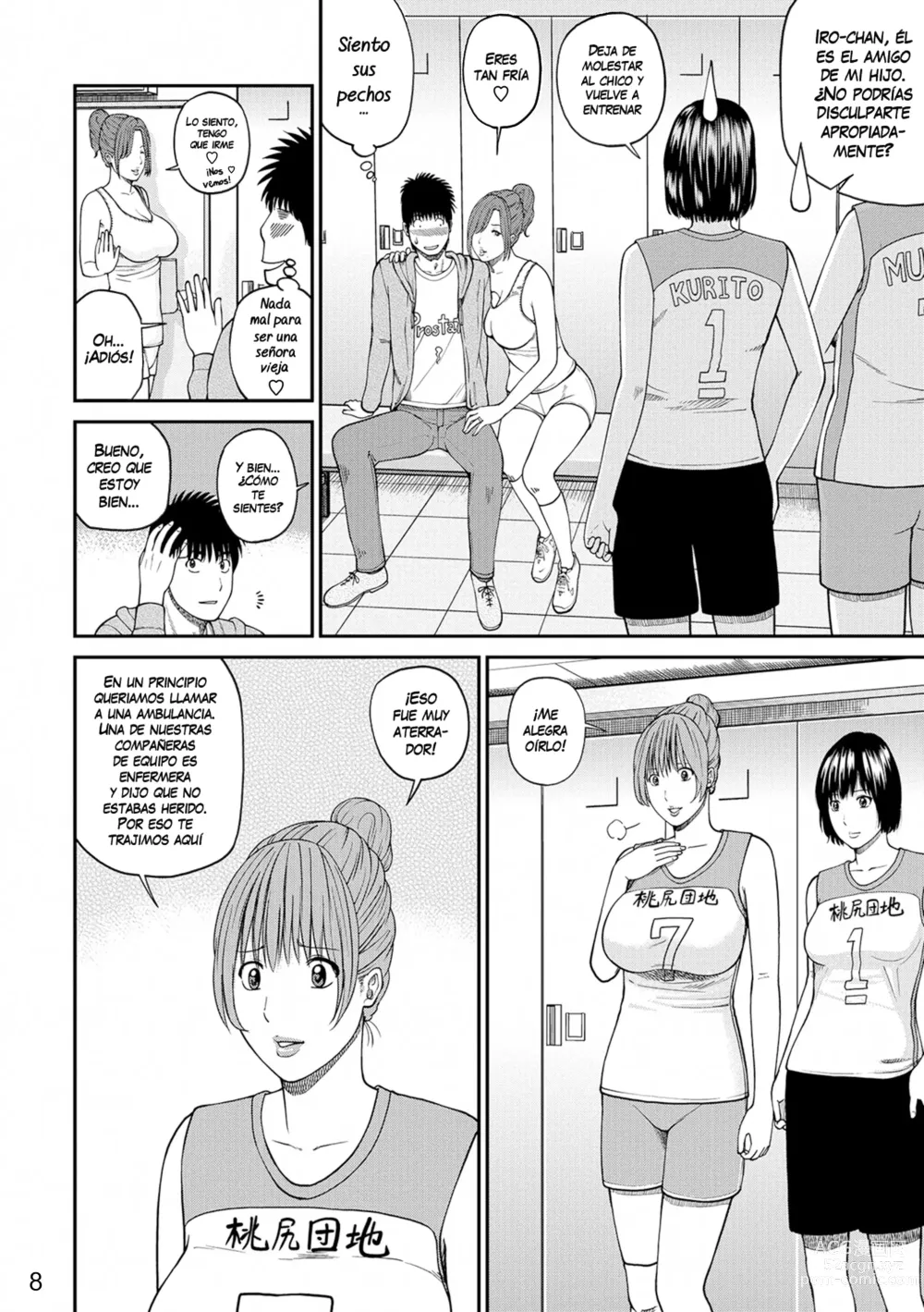 Page 7 of manga Club de Vóleibol de mamás del distrito Momojiri (decensored)