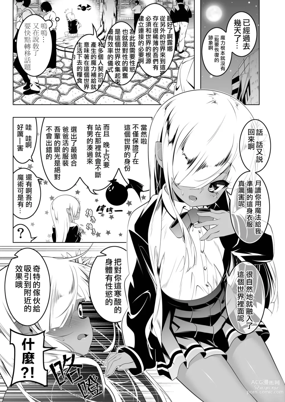 Page 8 of doujinshi Papakatsu Little Witch 1