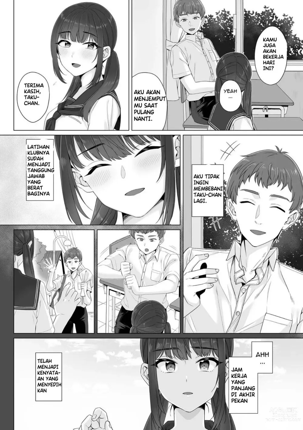 Page 33 of manga Junboku Joshikousei wa Oyaji Iro ni Somerarete Comic Ban Ch. 1&2