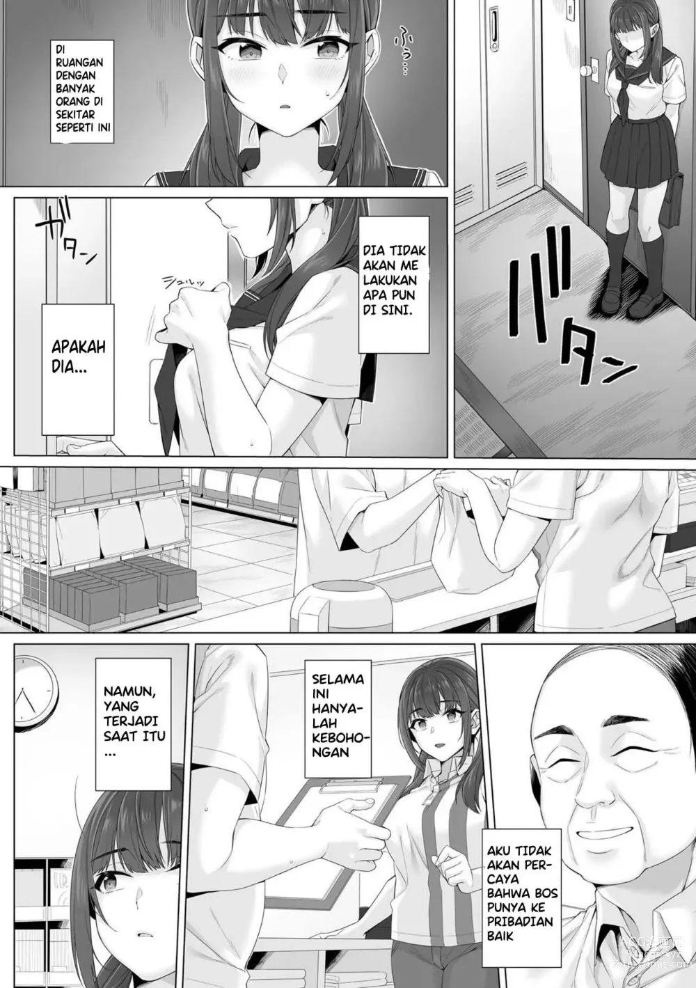 Page 35 of manga Junboku Joshikousei wa Oyaji Iro ni Somerarete Comic Ban Ch. 1&2