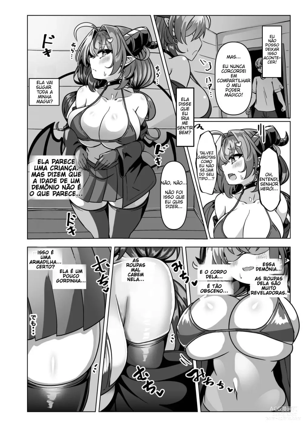 Page 9 of doujinshi Escondeu uma Demônia o Fim do Herói Que