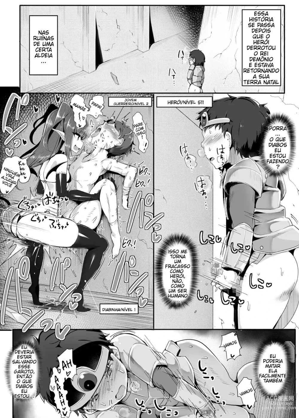 Page 3 of doujinshi O Herói Transando