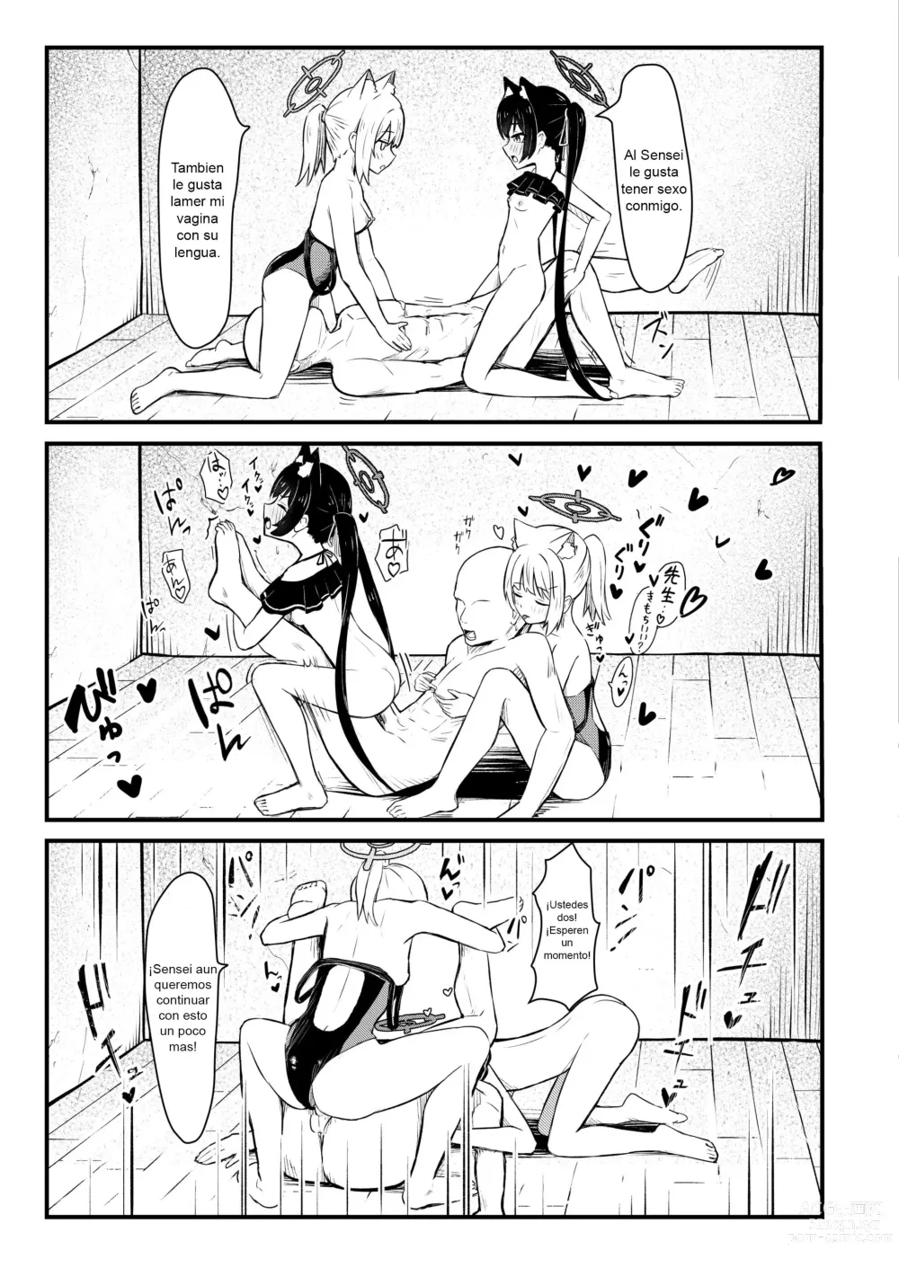 Page 18 of doujinshi ...Hm, Sensei o Osou no.