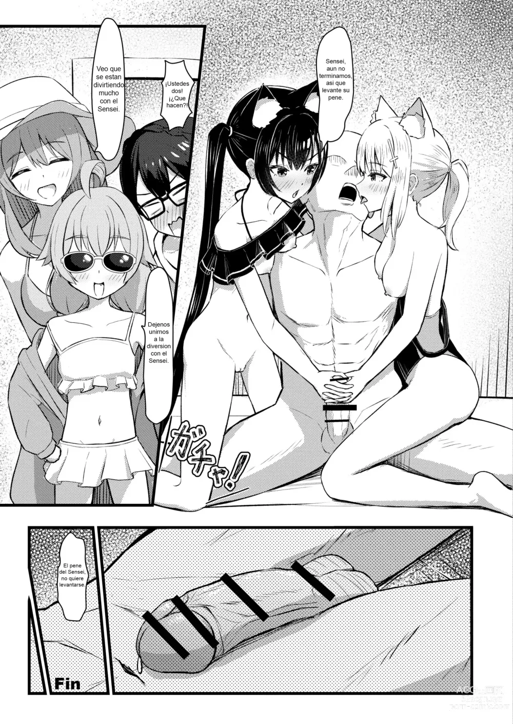 Page 20 of doujinshi ...Hm, Sensei o Osou no.