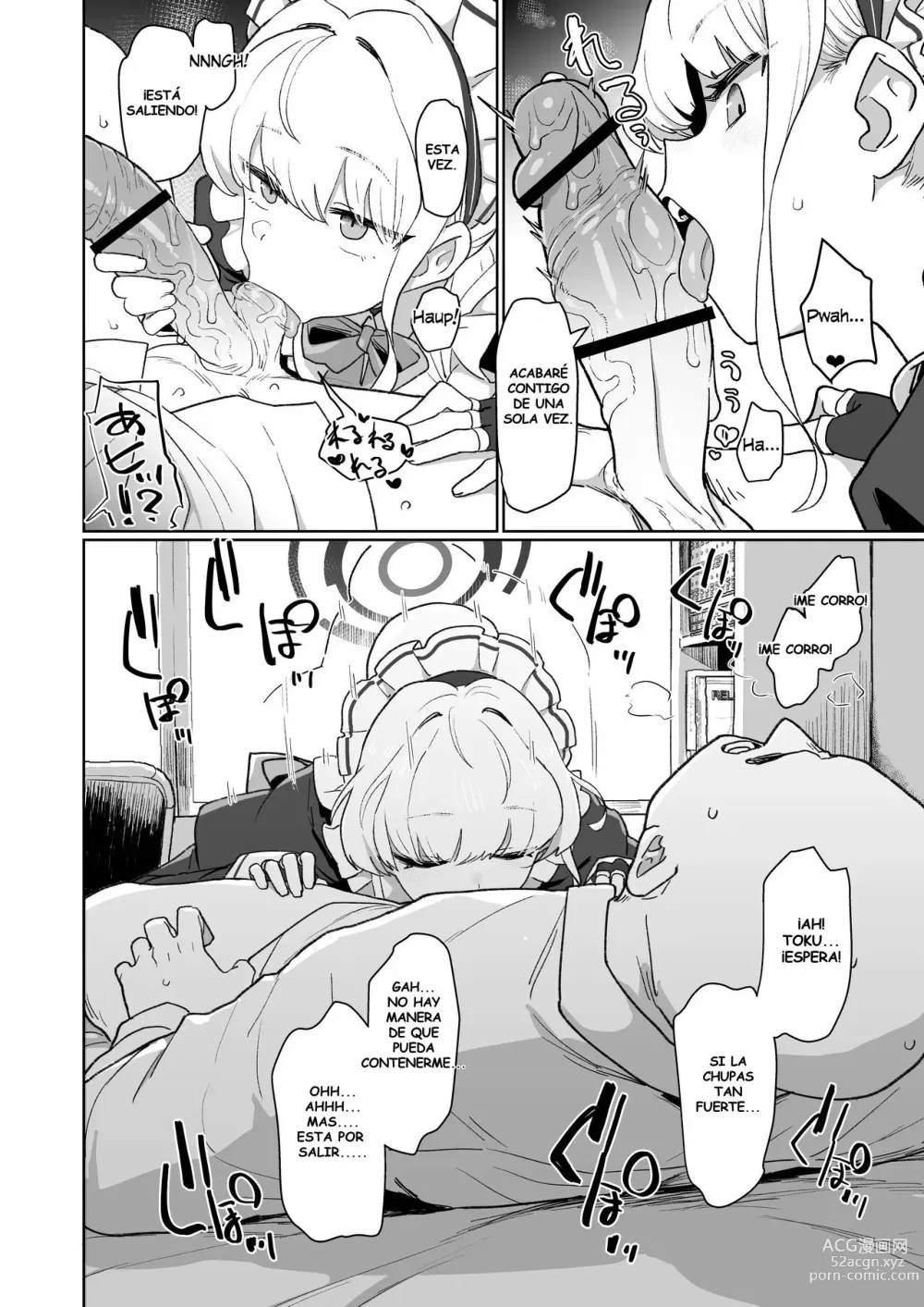 Page 11 of doujinshi Dokidoki Toki Meki Maid Kiss