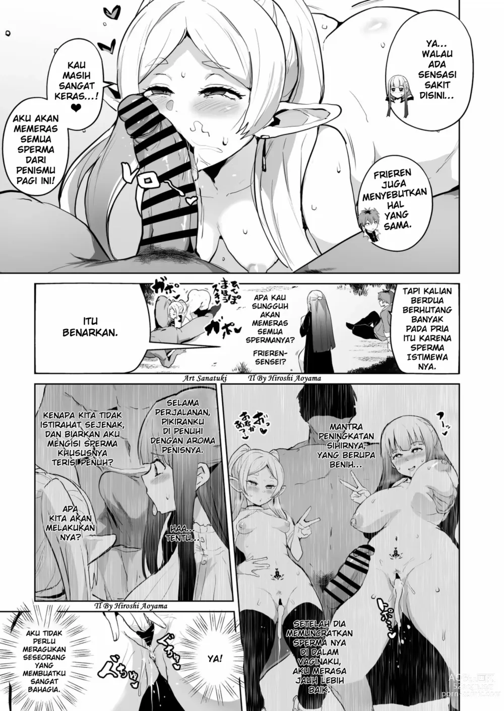 Page 4 of doujinshi Frieren - Common Sense Alteration, Corruption of the Two