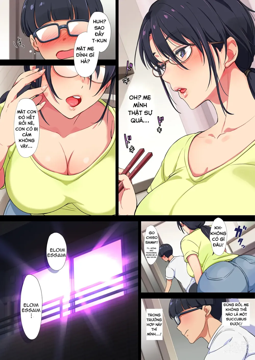 Page 43 of doujinshi Succubus Yondara Haha ga Kita!?