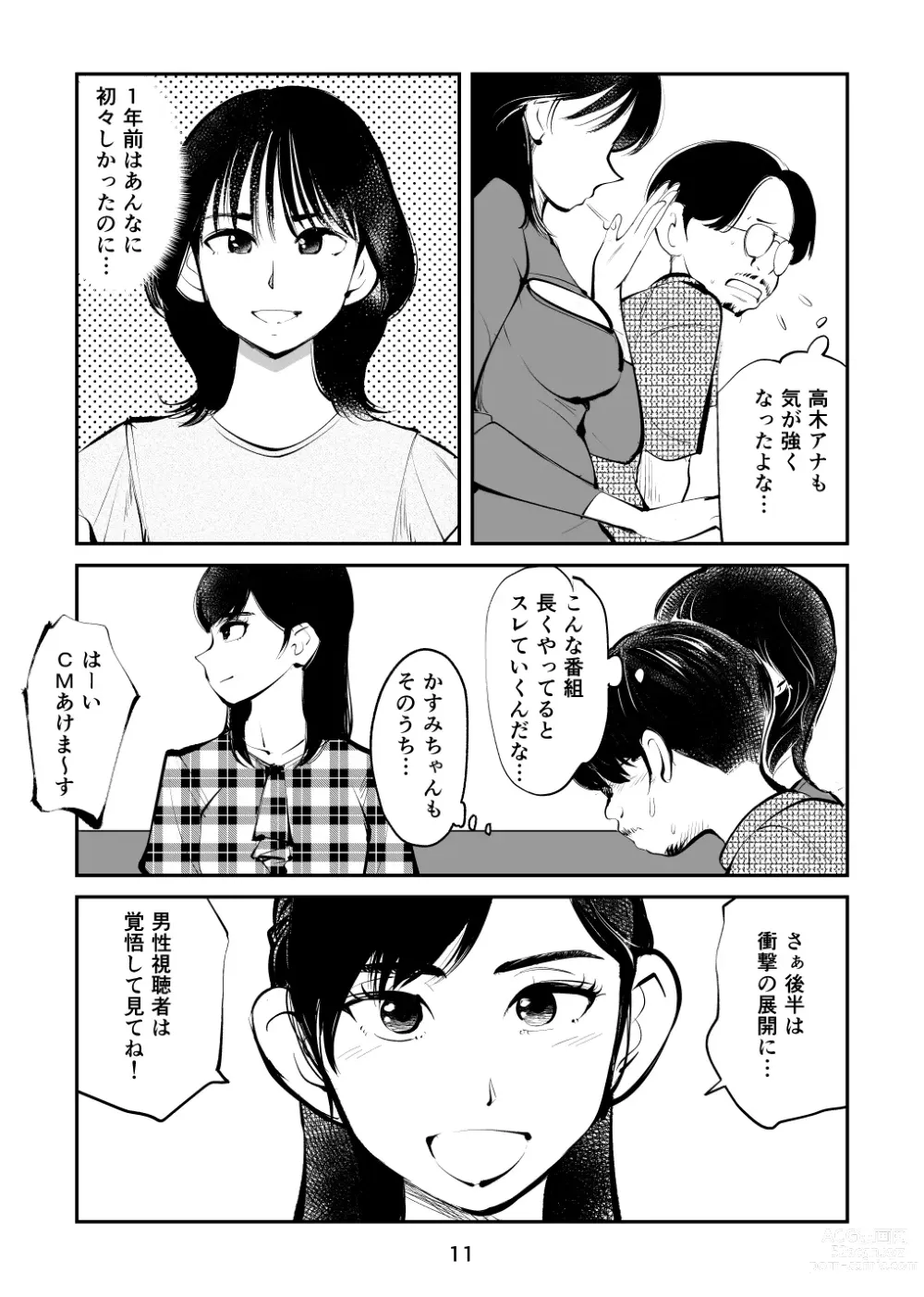 Page 11 of doujinshi Kintama o tsubushita joshi-ana