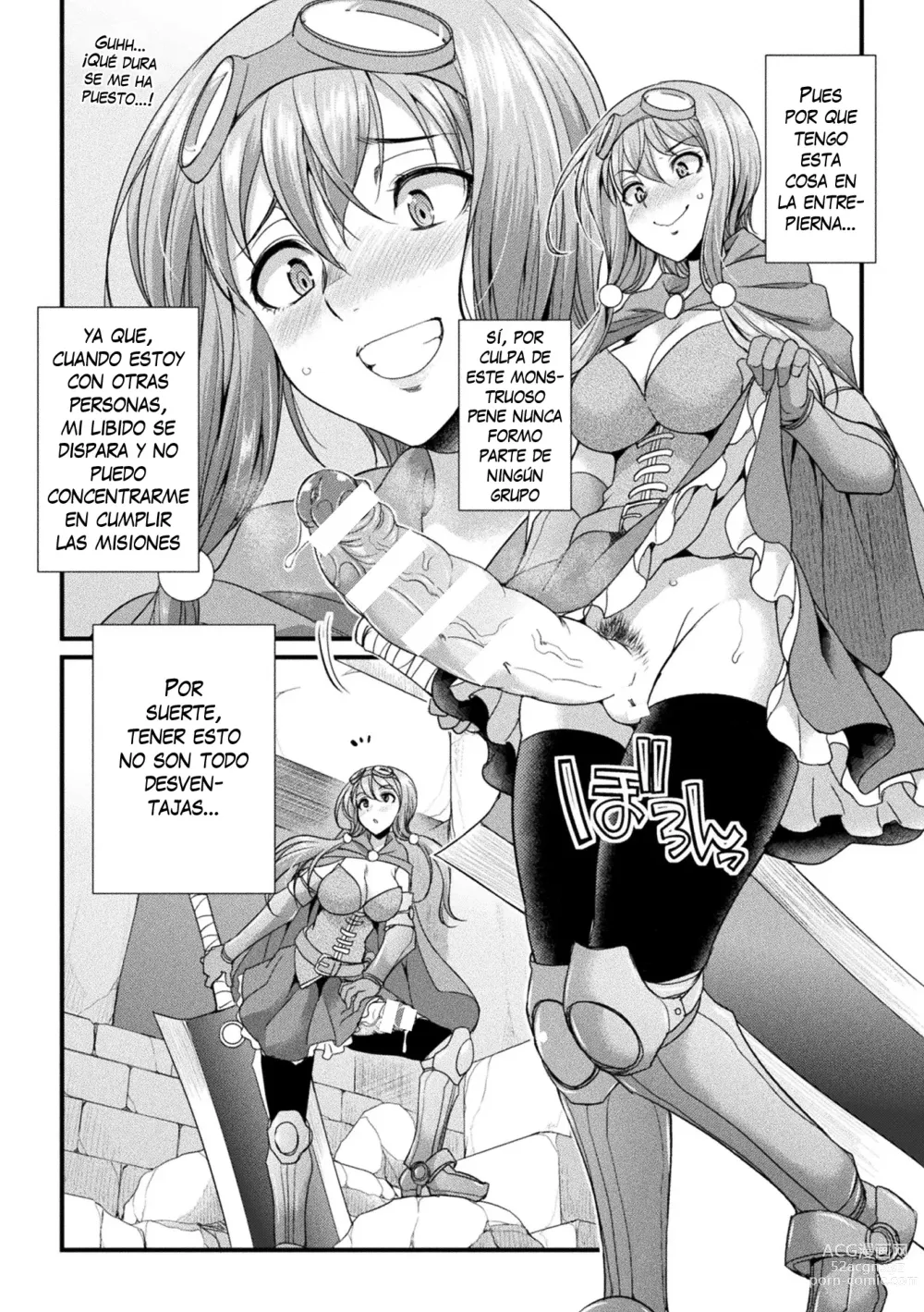 Page 2 of manga Miyu, la aventurera Futanari - La Misteriosa Mazmorra y la Trampa del Muro de Culos -