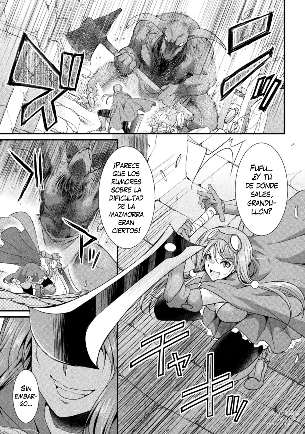 Page 3 of manga Miyu, la aventurera Futanari - La Misteriosa Mazmorra y la Trampa del Muro de Culos -