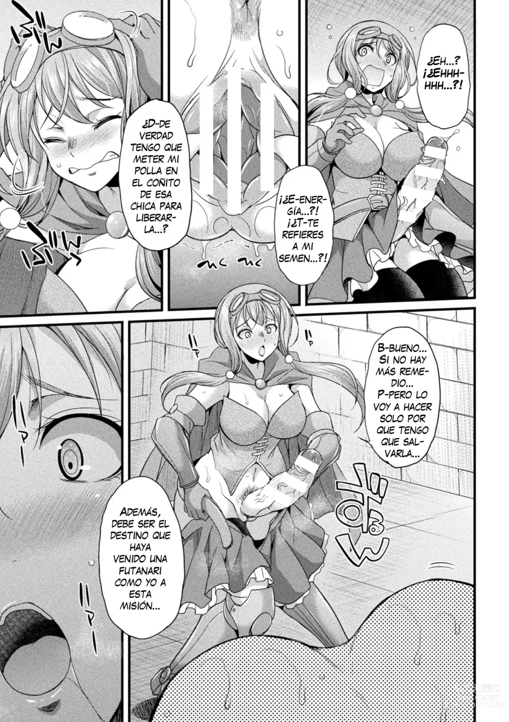 Page 9 of manga Miyu, la aventurera Futanari - La Misteriosa Mazmorra y la Trampa del Muro de Culos -
