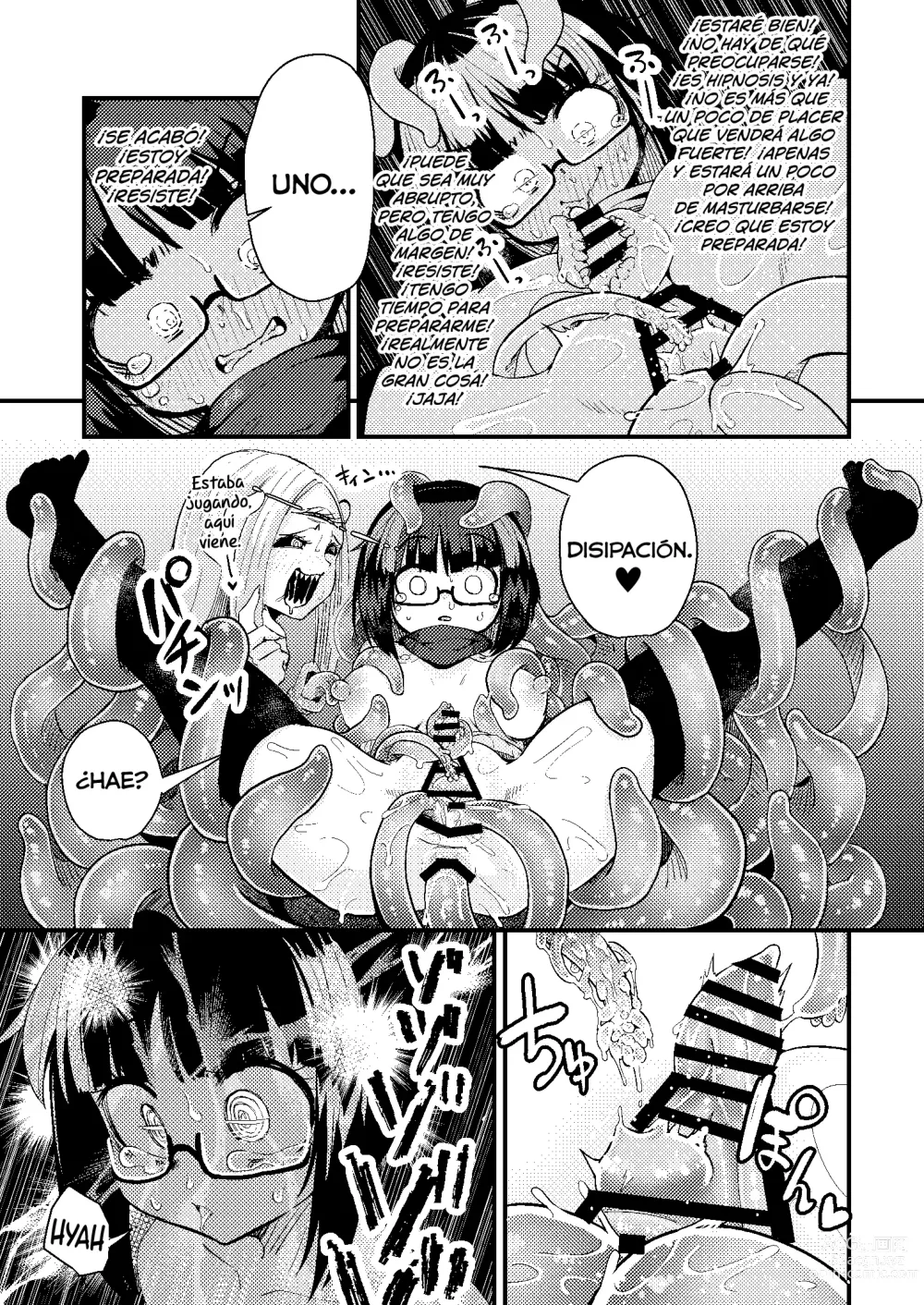 Page 22 of doujinshi Kankaku Shadan Saimin de Cli to Nyoudou Semesarete mo Zettai Makemasen!!?