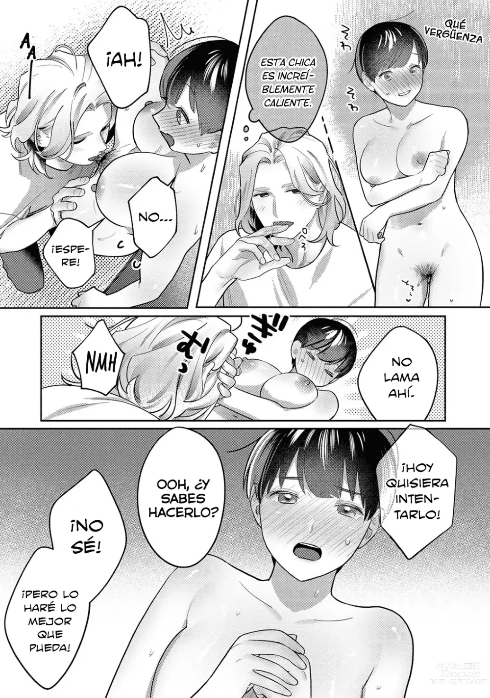 Page 15 of manga Ohanayasan to joshi kousei CAP02