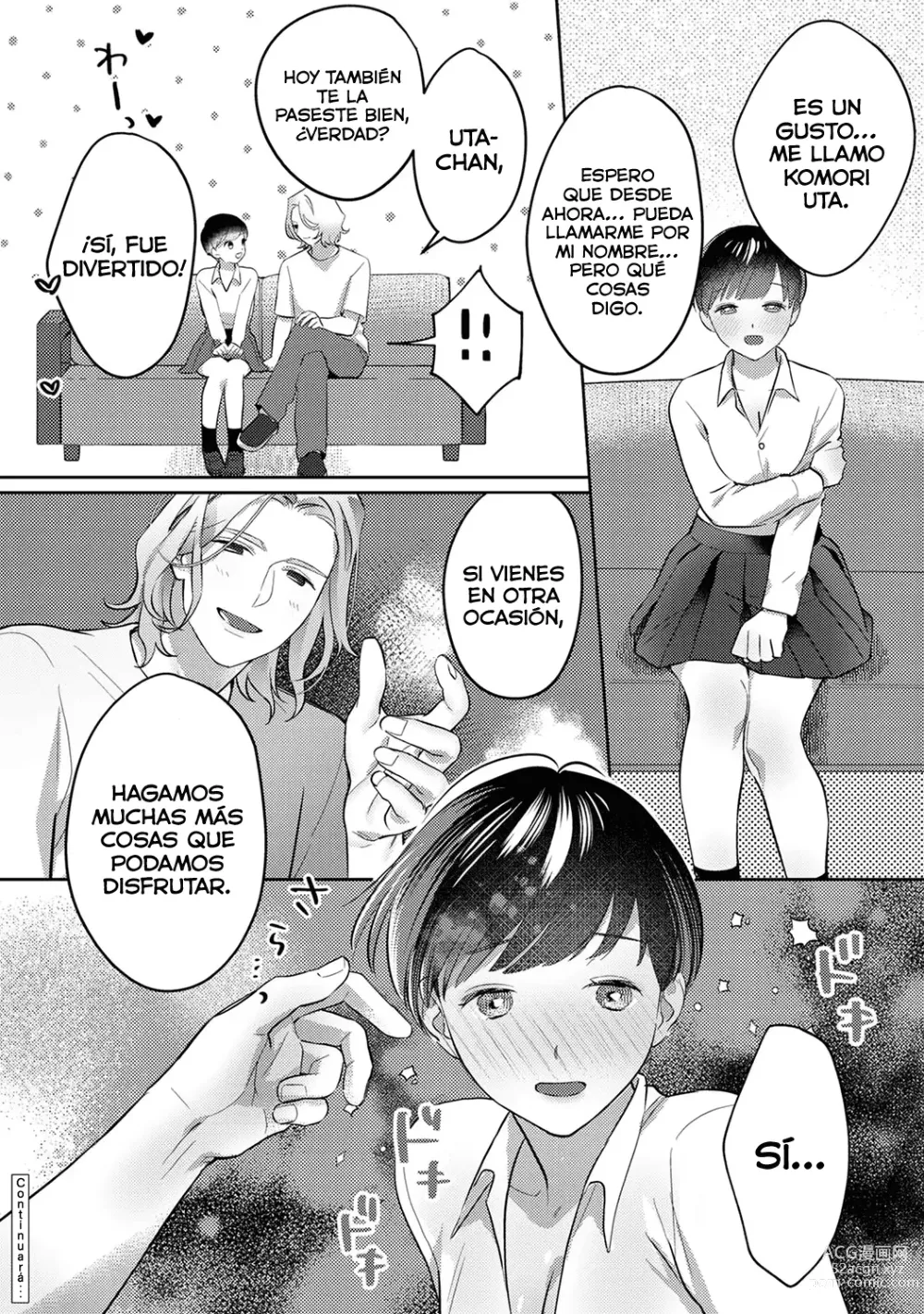 Page 25 of manga Ohanayasan to joshi kousei CAP02