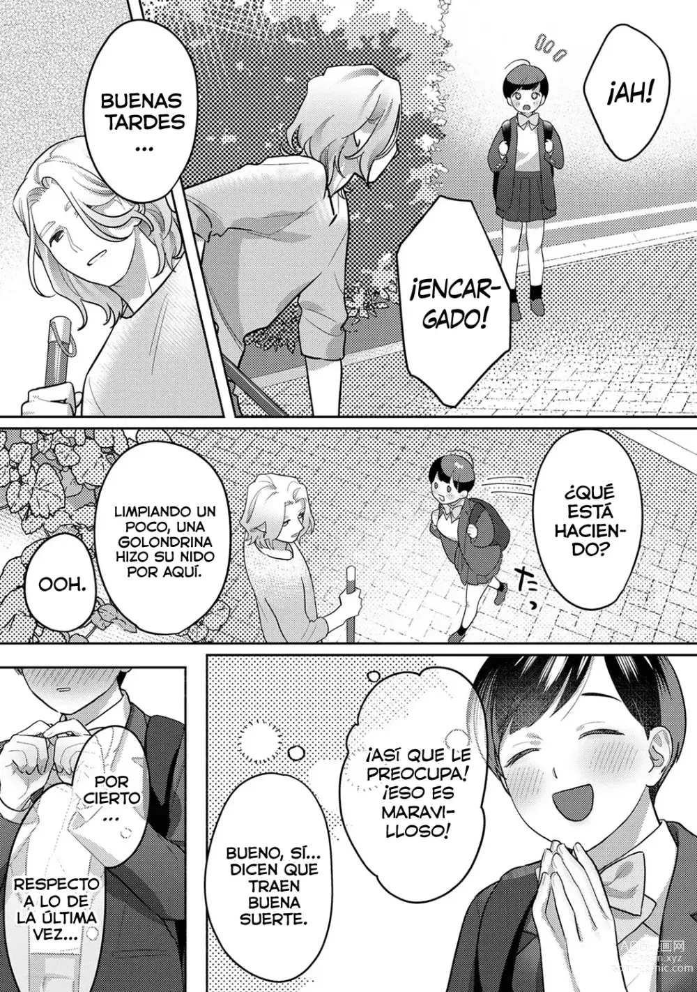 Page 5 of manga Ohanayasan to joshi kousei CAP02