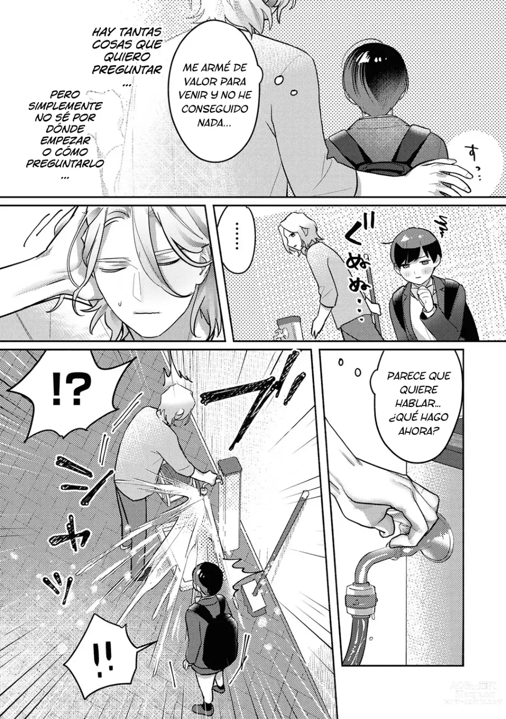 Page 8 of manga Ohanayasan to joshi kousei CAP02