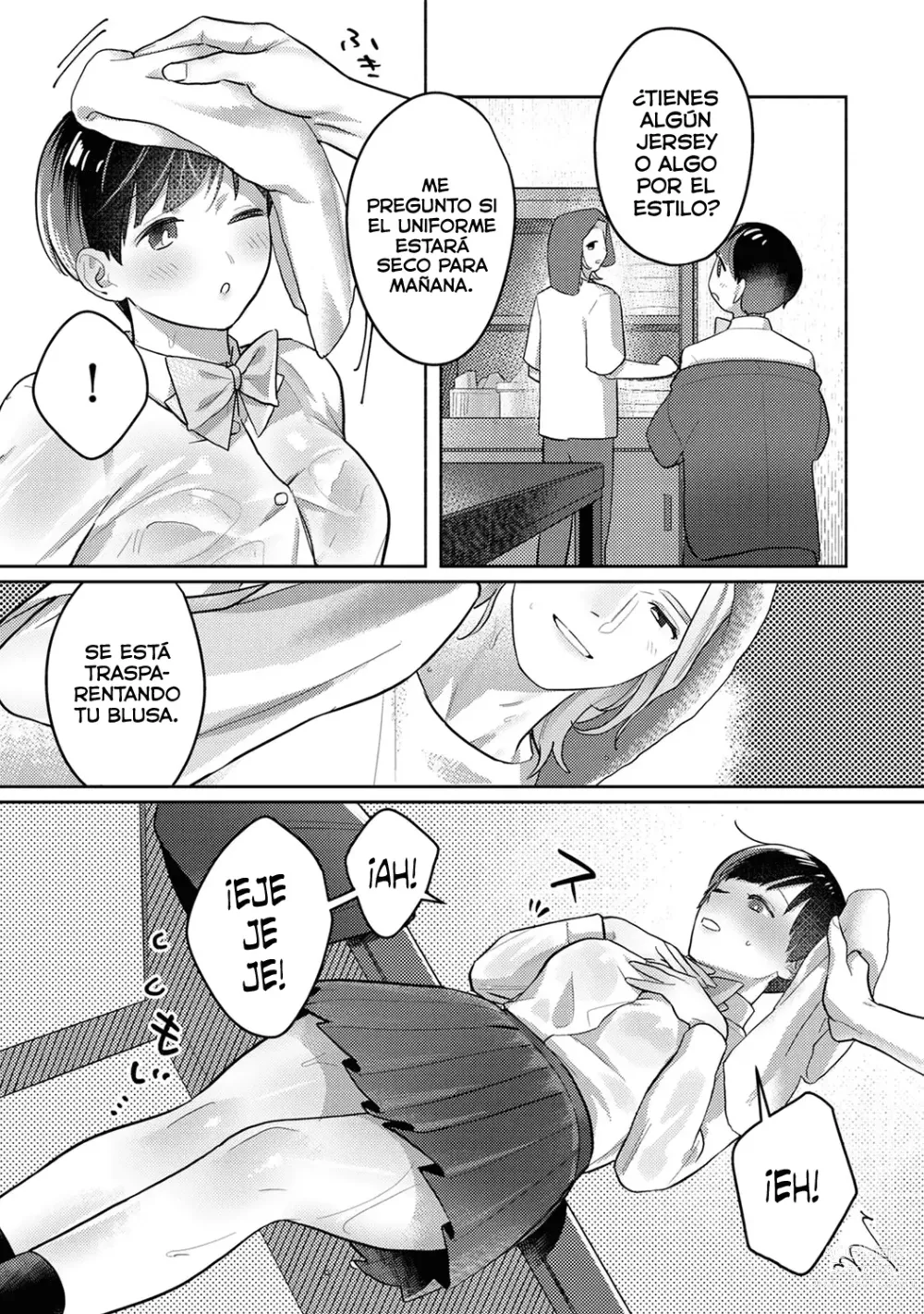 Page 10 of manga Ohanayasan to joshi kousei CAP02