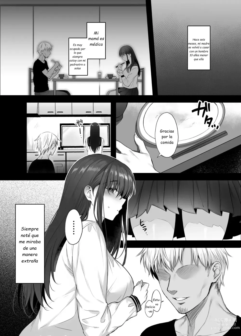 Page 15 of doujinshi Aunque tengo novio, mi padrastro me obliga a tener sexo todos los días