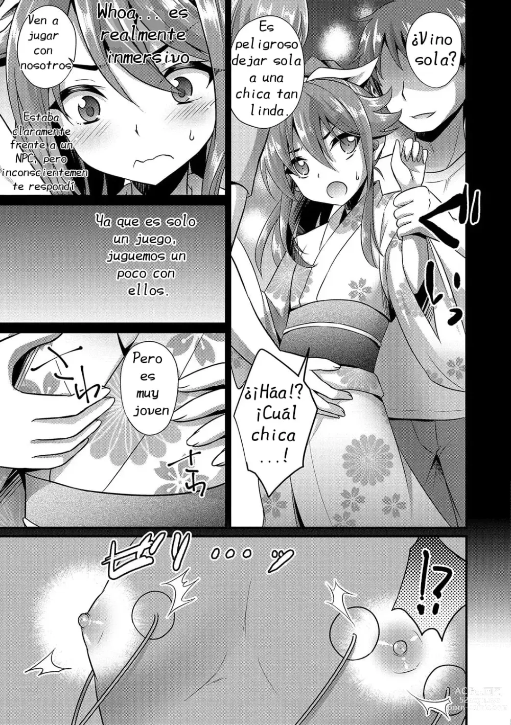 Page 5 of manga VR Choukyou Game