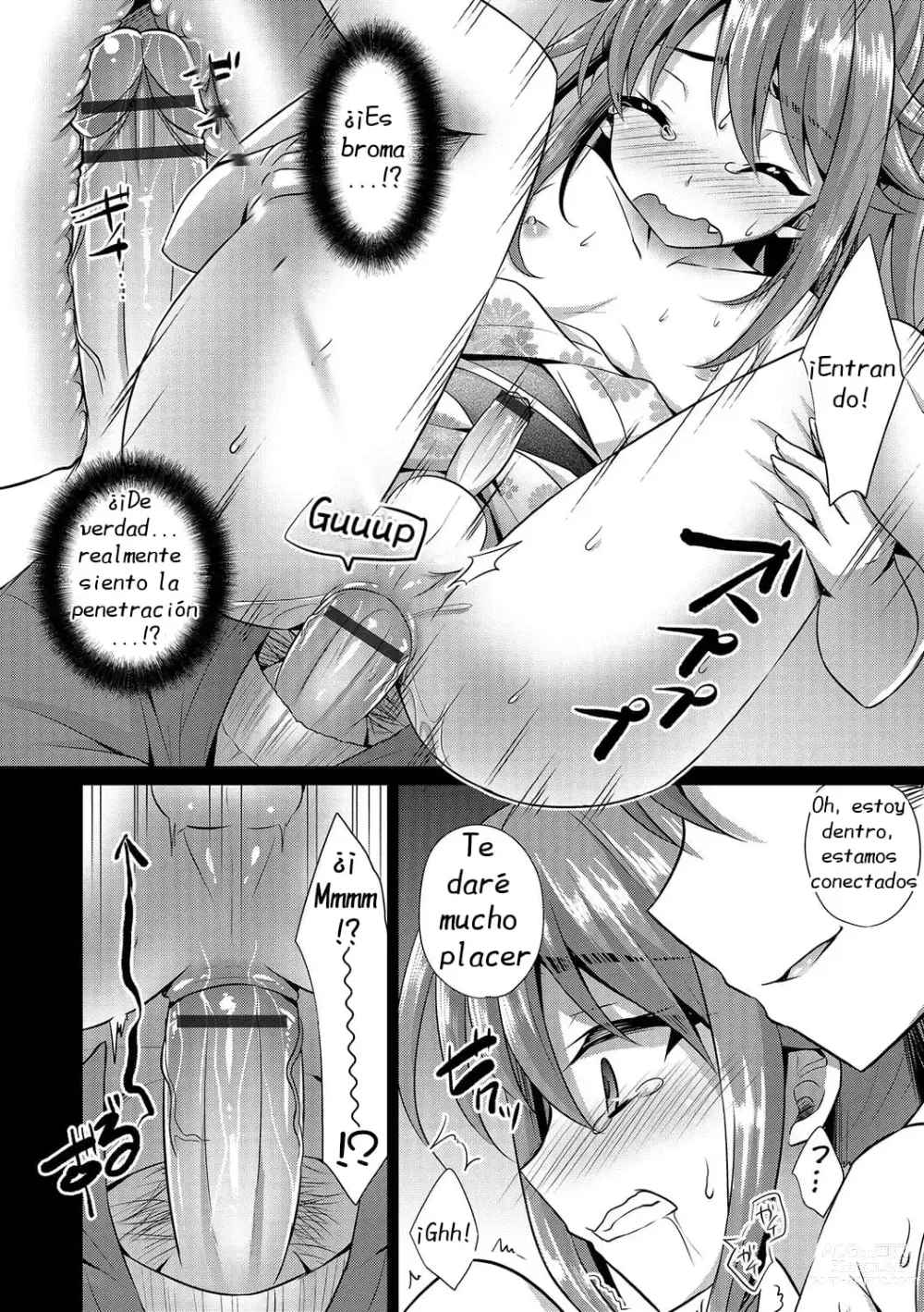 Page 10 of manga VR Choukyou Game