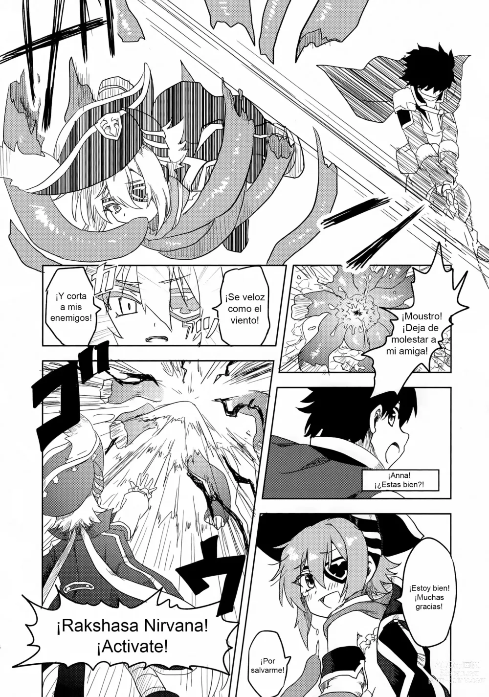 Page 11 of doujinshi Anna-chan to Ero Trap Dungeon