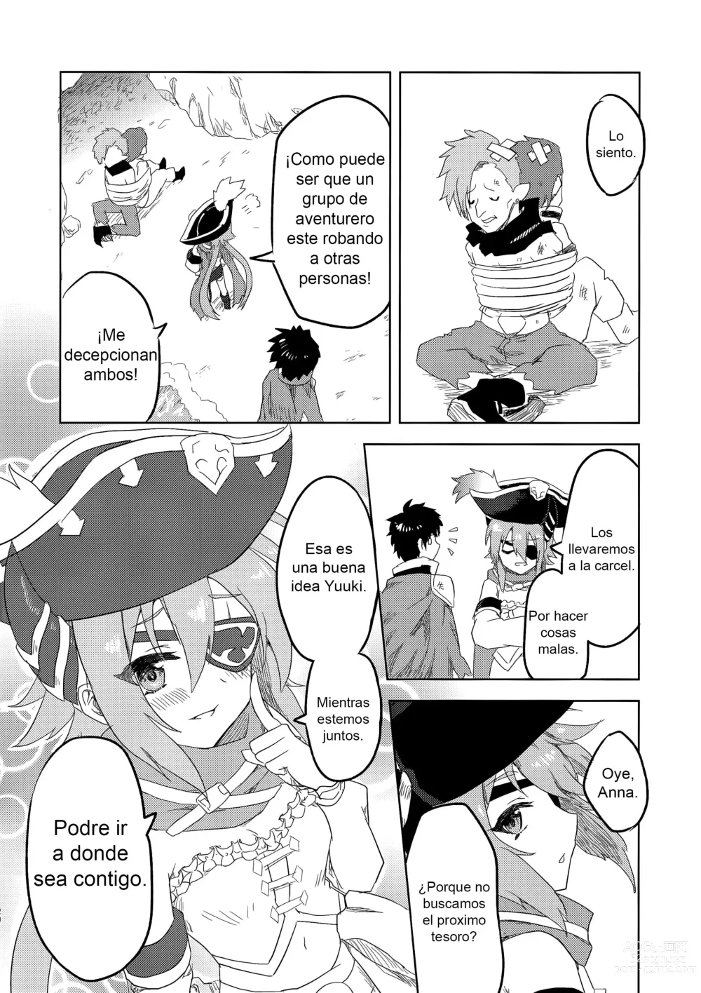 Page 17 of doujinshi Anna-chan to Ero Trap Dungeon