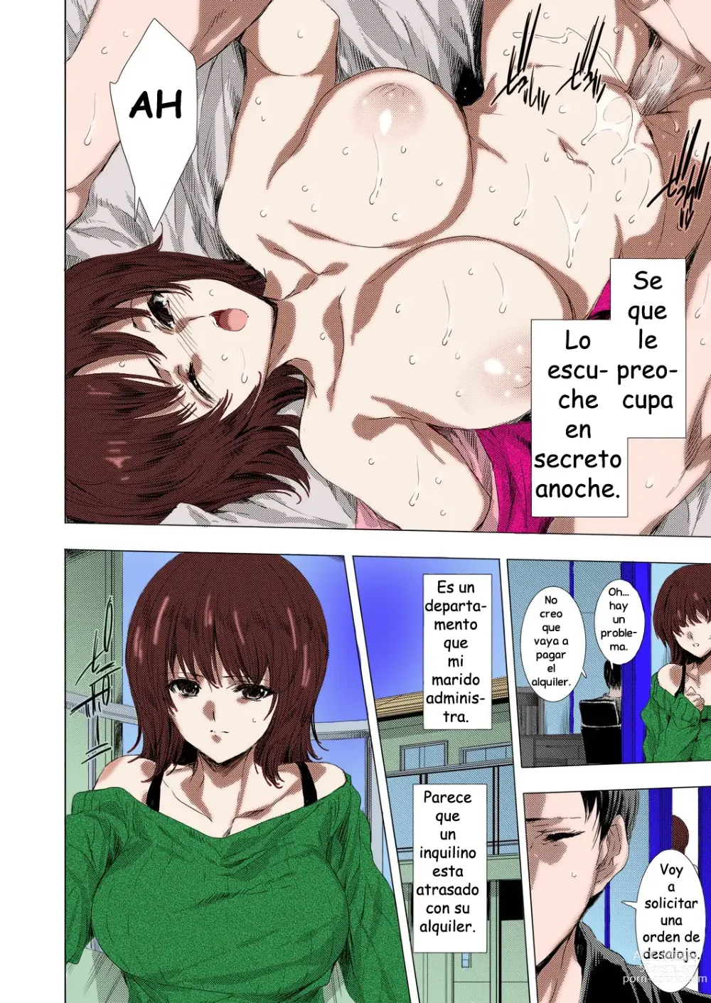 Page 2 of manga Netorare Haishin ~Meiwaku Yachin Tainousha ni Kegasareta Hitozuma~
