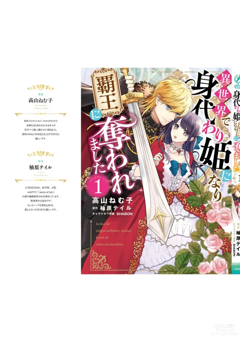 Page 215 of manga 在异世界成为了替身公主被霸王掳走了 1-6