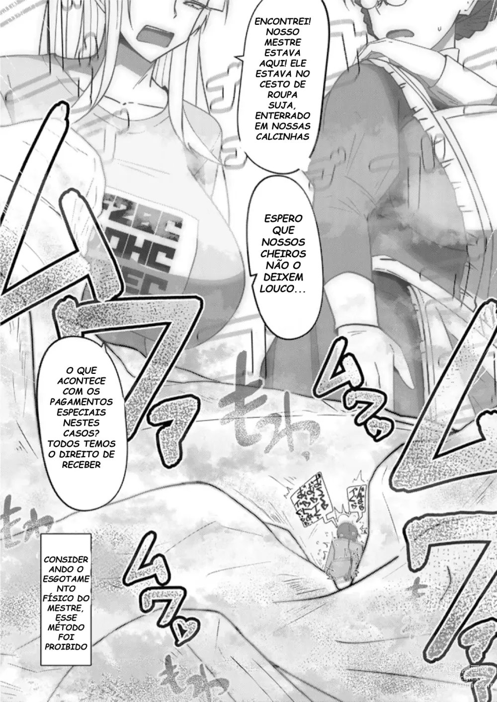 Page 9 of doujinshi Todas as empregadas são extremamente altas
