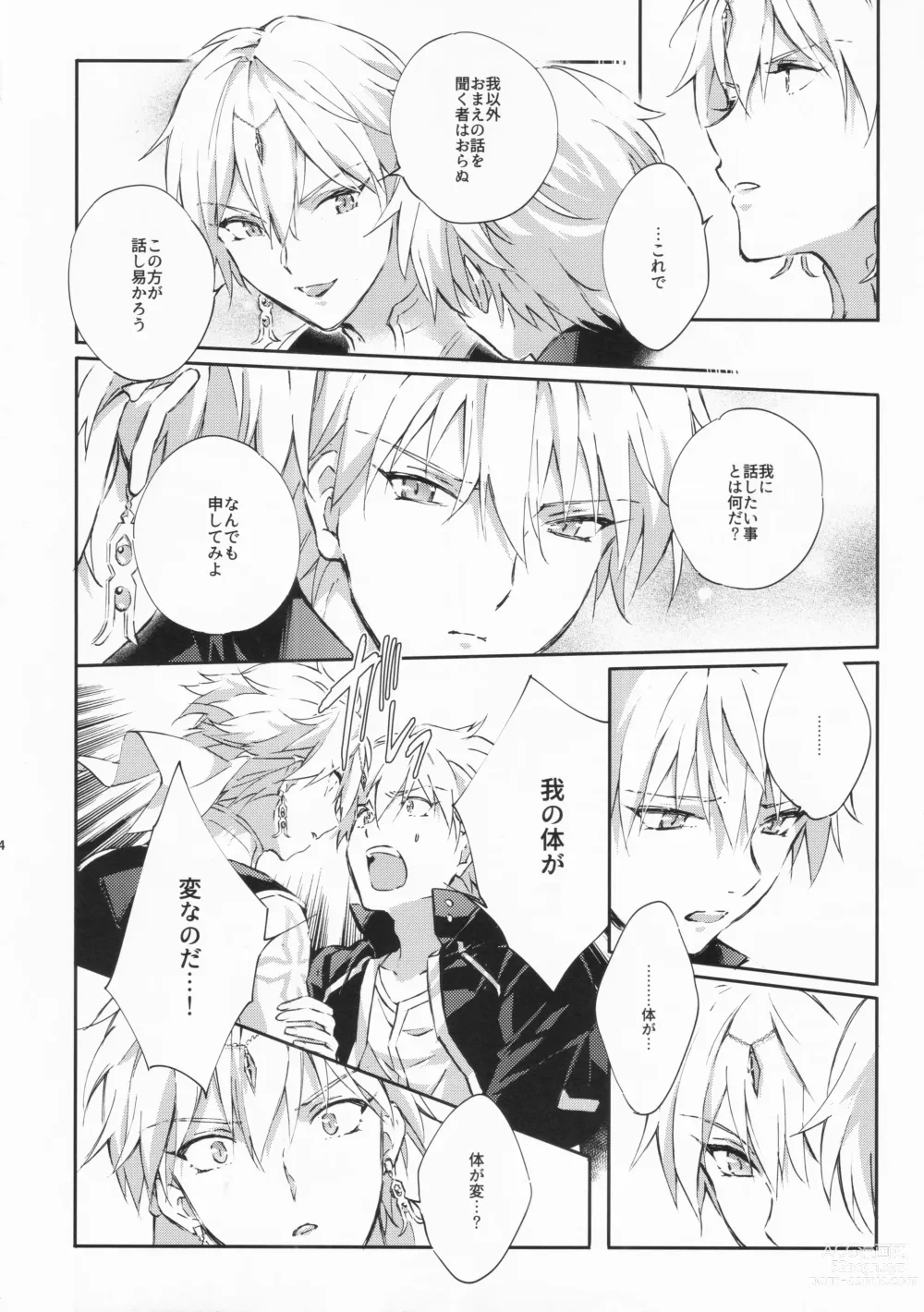 Page 15 of doujinshi STARDUST LOVESONG encore special story 1st After 7 Days