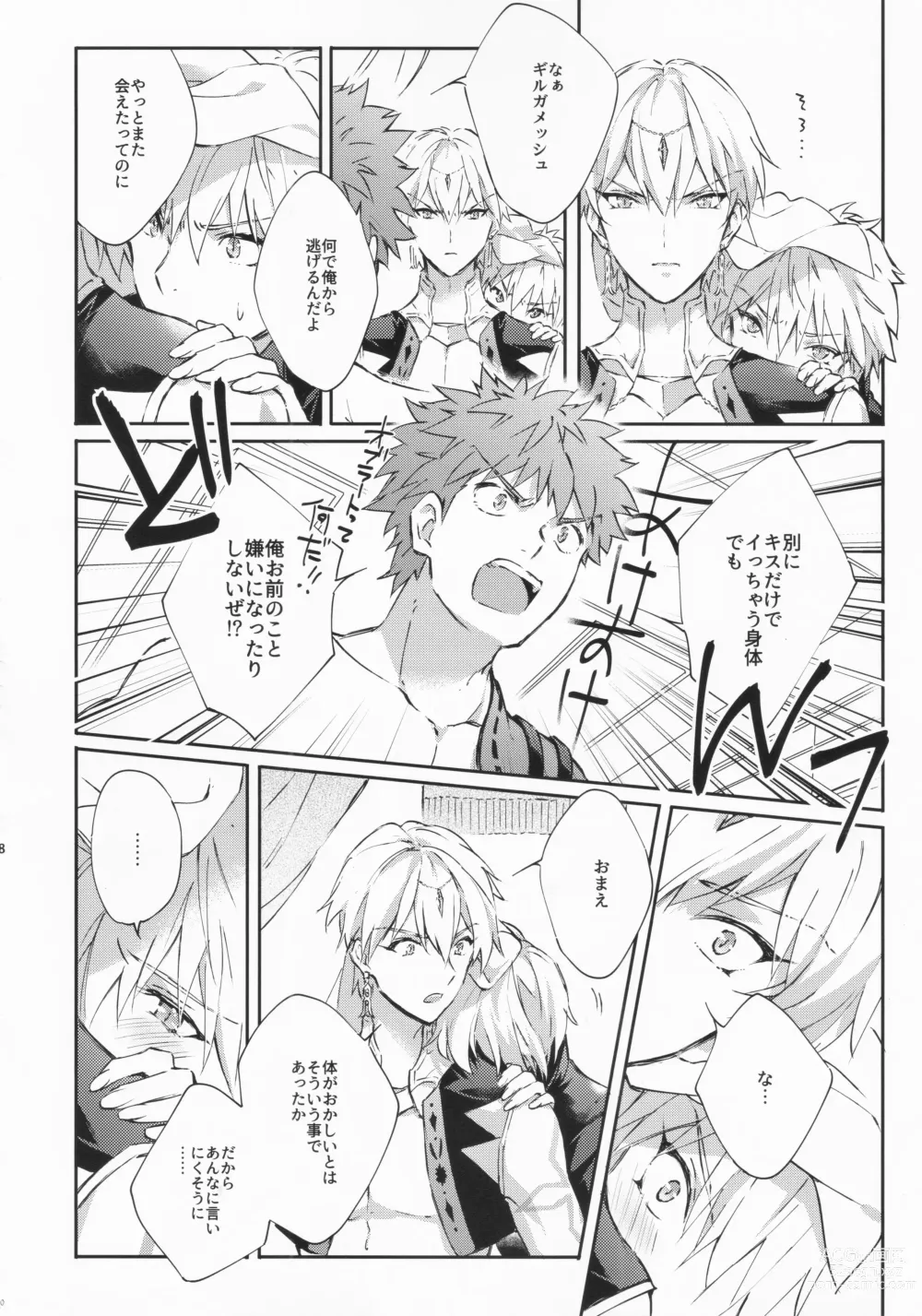 Page 19 of doujinshi STARDUST LOVESONG encore special story 1st After 7 Days