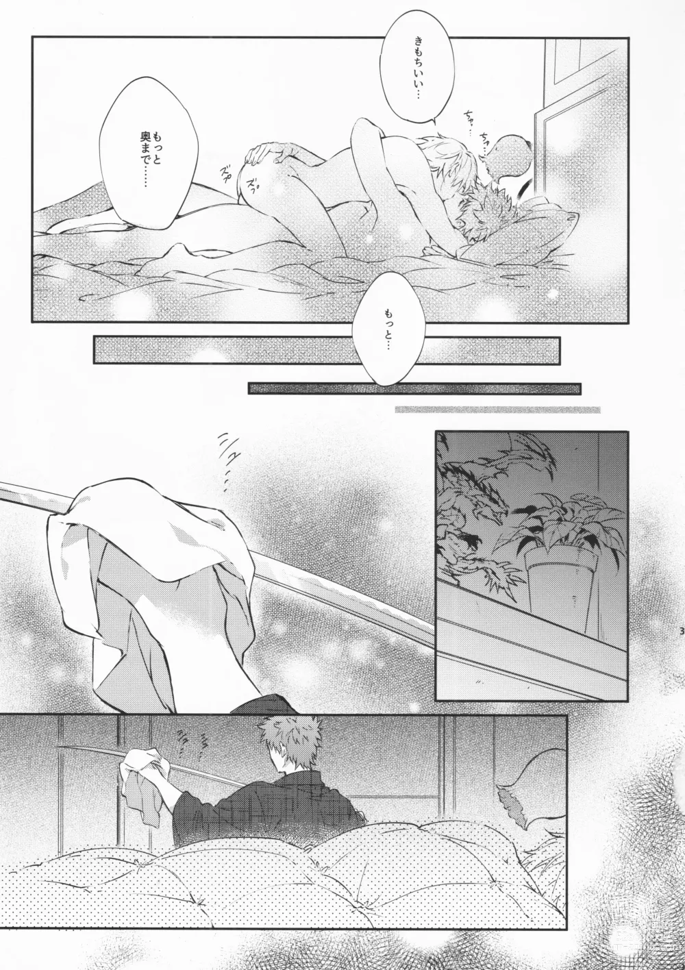 Page 36 of doujinshi STARDUST LOVESONG encore special story 1st After 7 Days