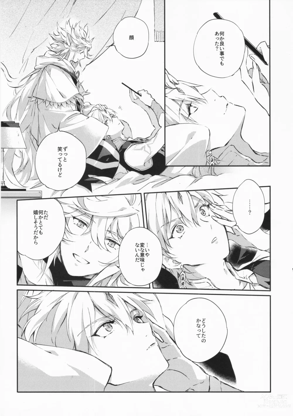 Page 10 of doujinshi STARDUST LOVESONG encore special story 1st After 7 Days