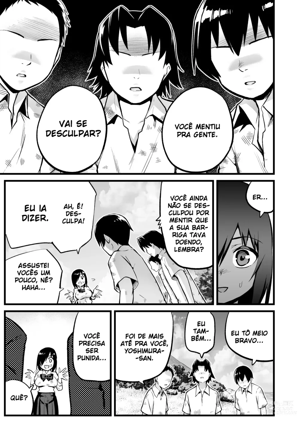 Page 18 of doujinshi Mujintou JK! Choroi yo Yoshimura-san! 7 - Danshi VS Yoshimura-san Gachibatoru-hen