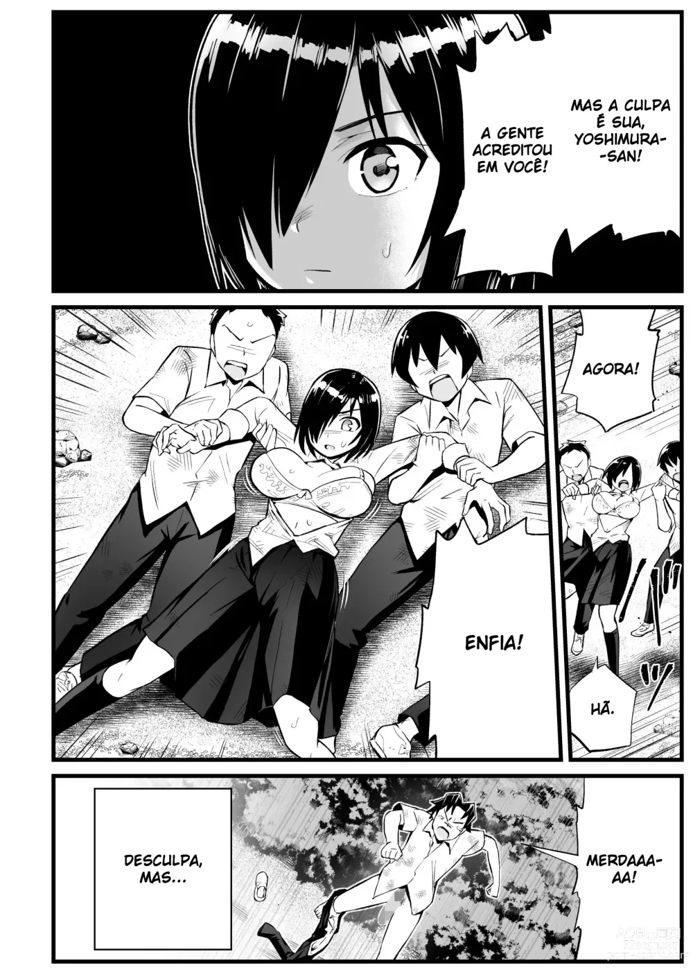 Page 35 of doujinshi Mujintou JK! Choroi yo Yoshimura-san! 7 - Danshi VS Yoshimura-san Gachibatoru-hen