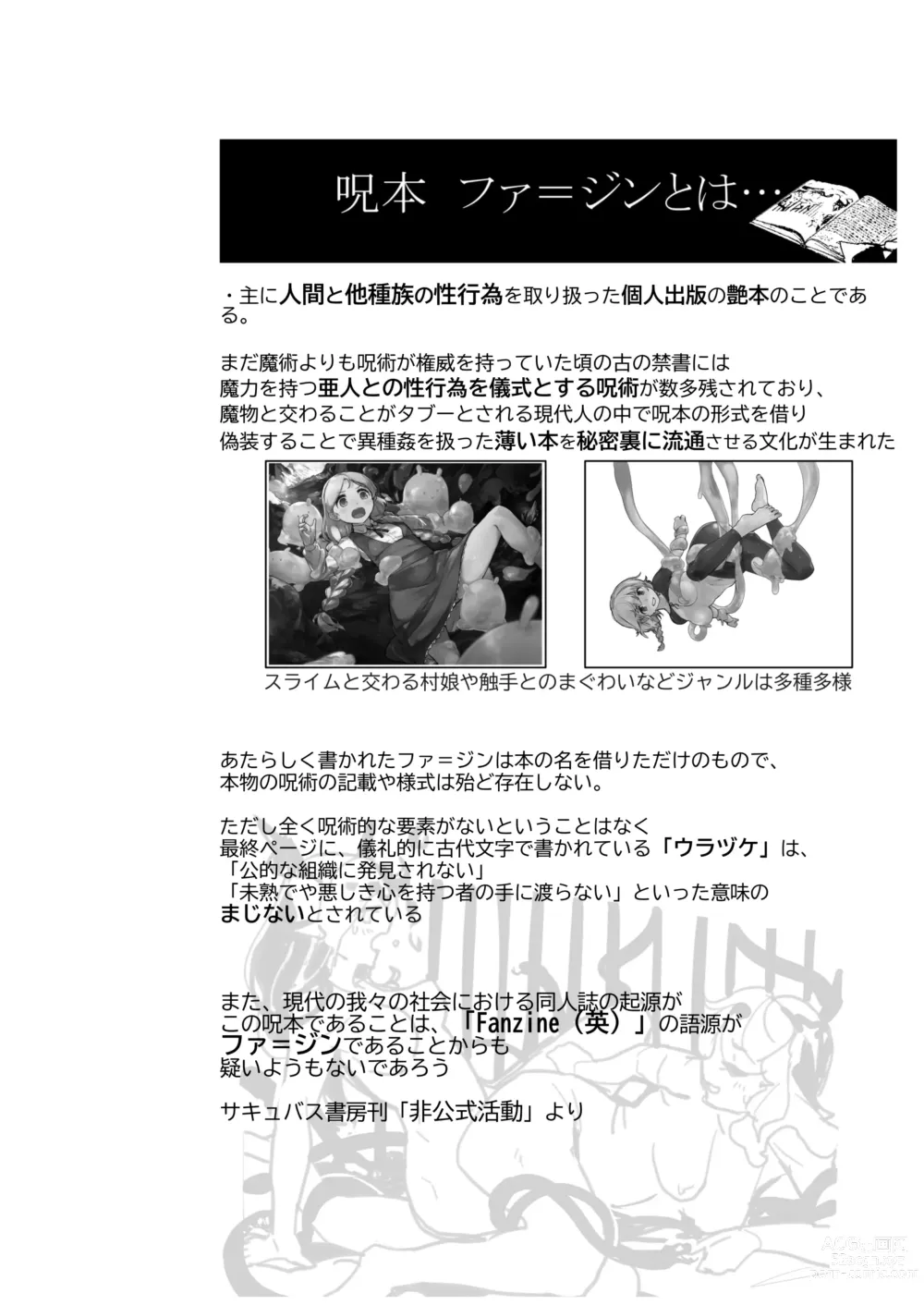 Page 3 of doujinshi Slime Hunter Nina no Juhon (Fa Zin) Vol. 1