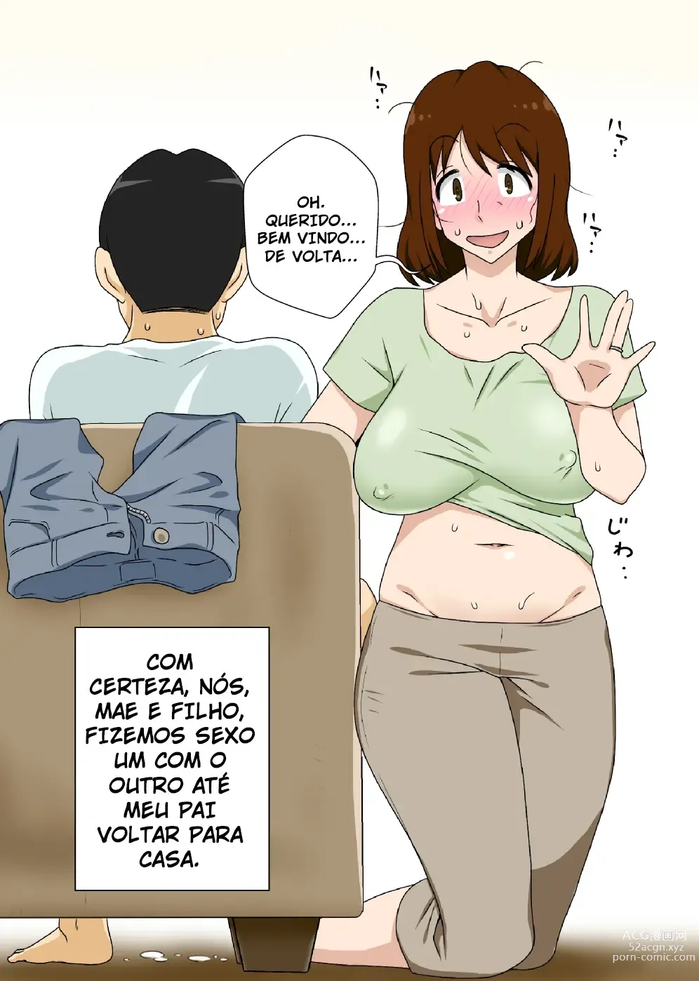 Page 43 of doujinshi Toiu wake de Kaa-san to Tada Tada Itonamu - É Por Isso Que Eu Só Trabalho Com Minha Mãe