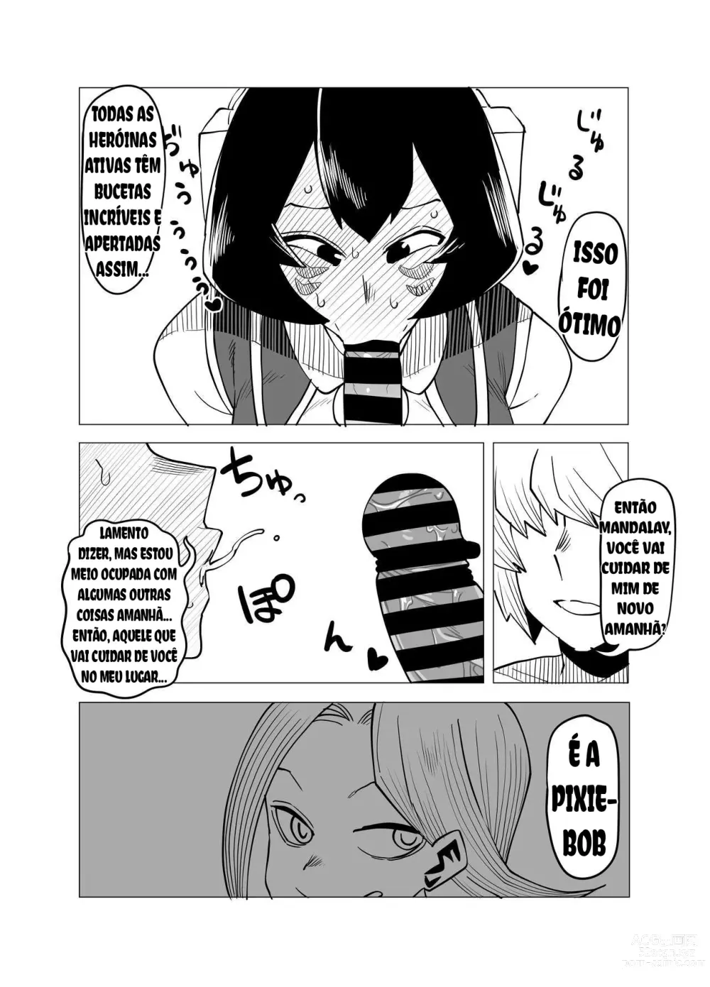 Page 11 of doujinshi Teisou Gyakuten no Hero Academia 08