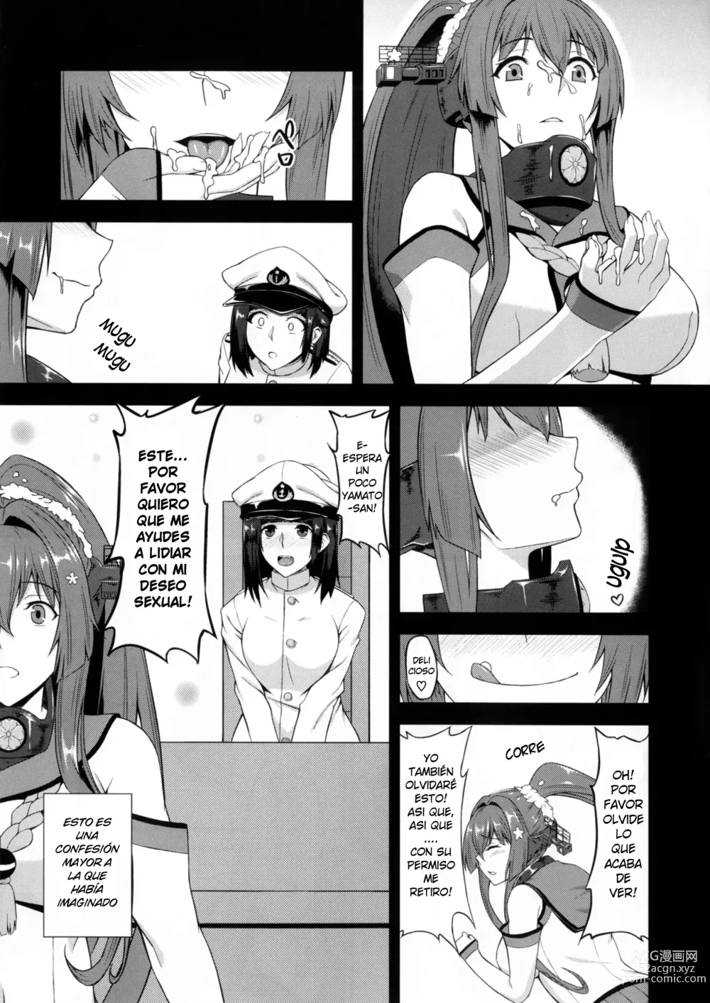 Page 6 of doujinshi Yamato y la Almirante Futanari