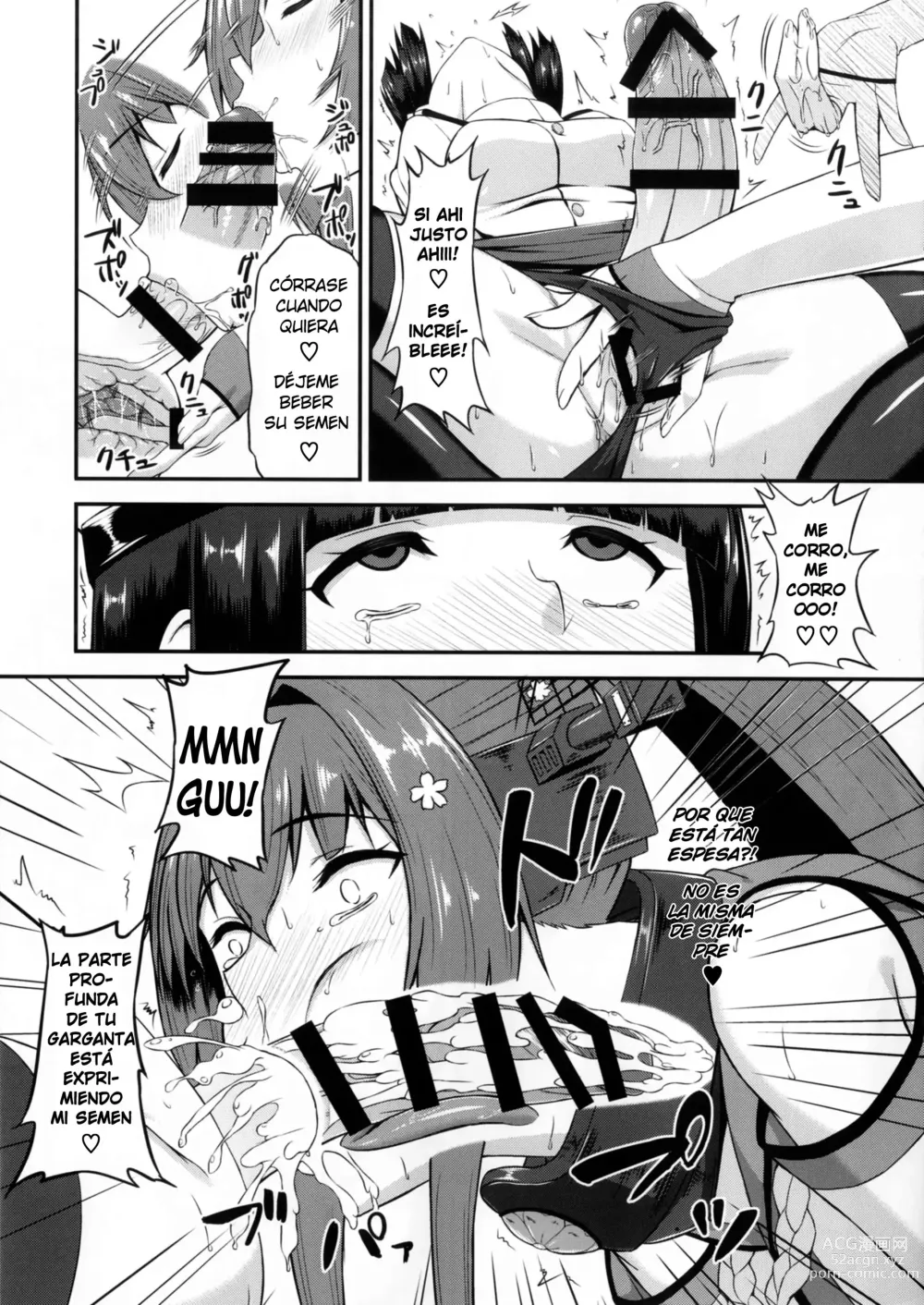 Page 10 of doujinshi Yamato y la Almirante Futanari