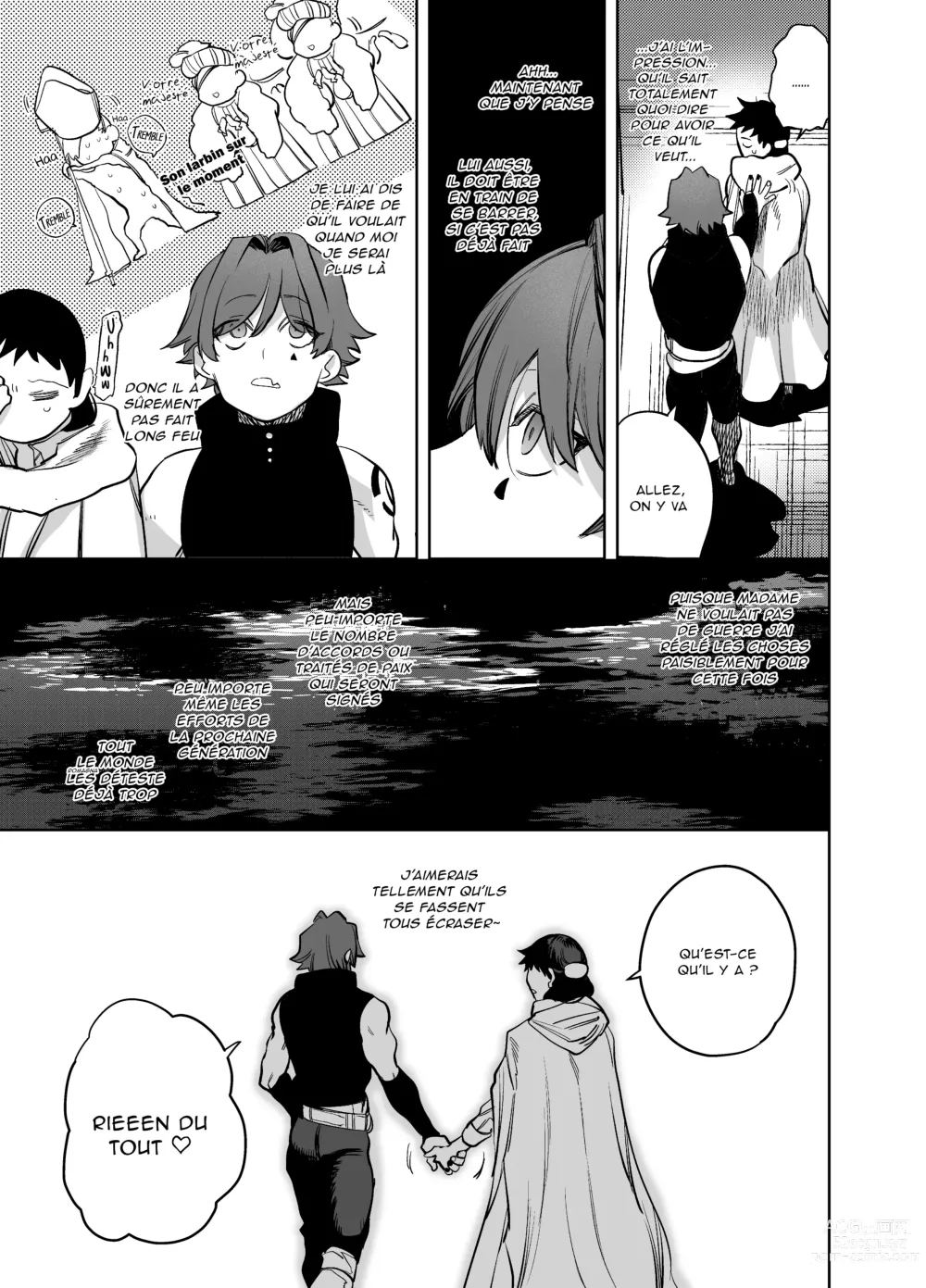 Page 59 of doujinshi Le jeune garçon qui m'a sauvée quand j'ai trébuché dans un autre monde était un meurtrier. 5