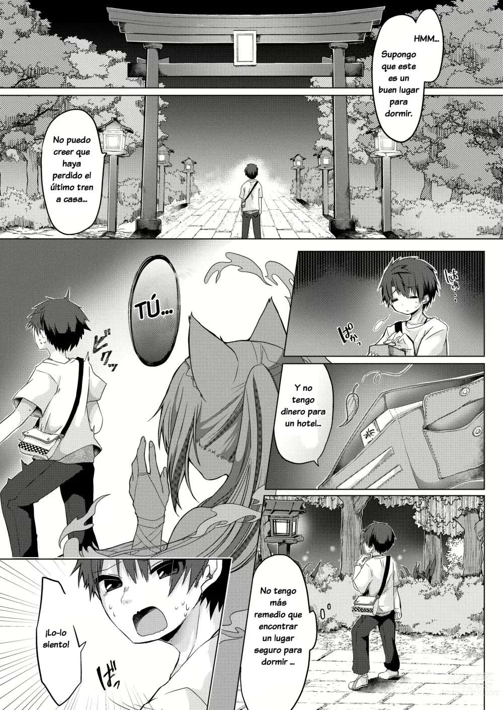 Page 2 of doujinshi Fox Girl Shrine Maiden One-Night Trial Course?!