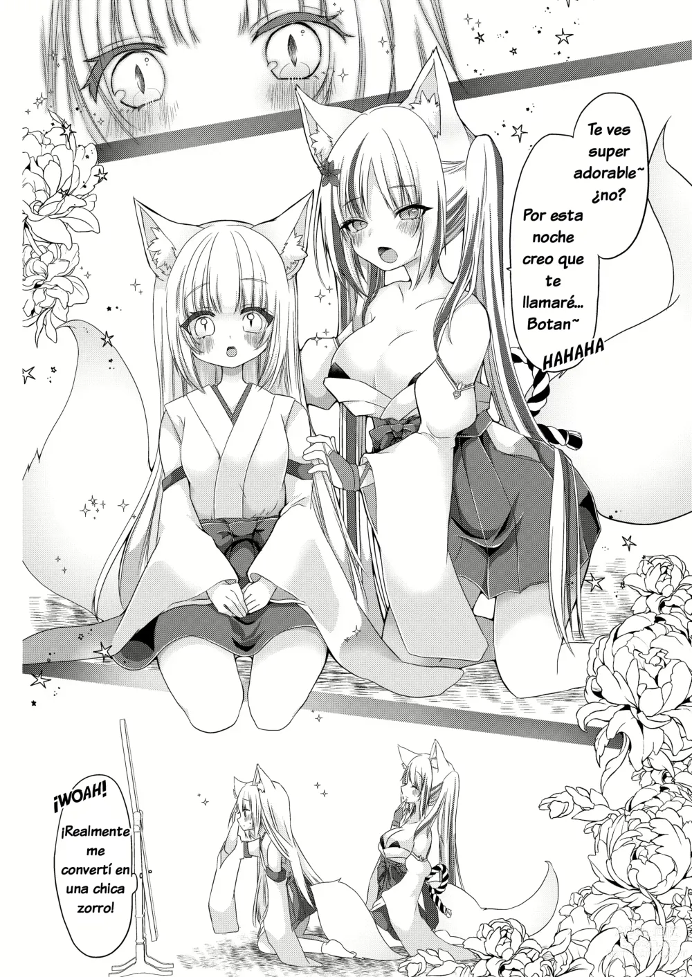 Page 11 of doujinshi Fox Girl Shrine Maiden One-Night Trial Course?!